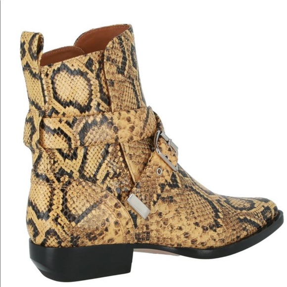 Chloé Rylee Leather Belted Boots - Picture 1 of 8